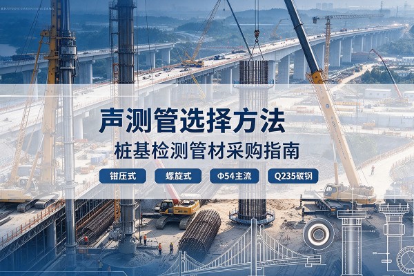 滨江声测管选型标准